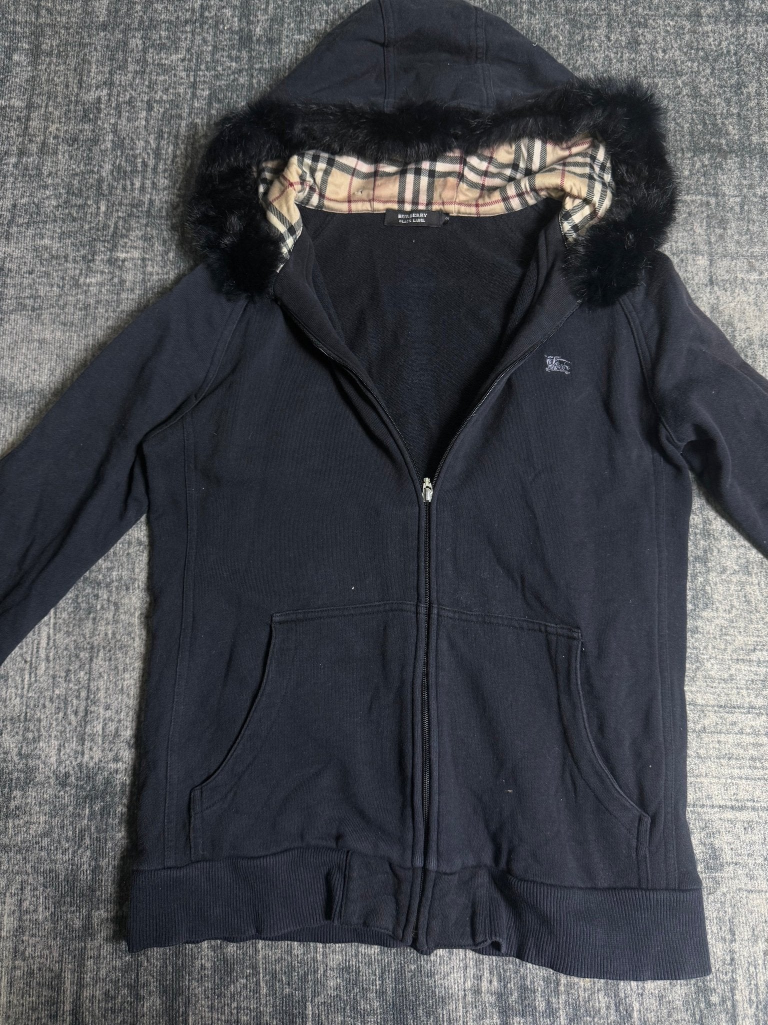 B2V - BERBERS HOODIE W FUR༒ vintage streetwear thrift y2k clothing by B2V_BAD2WEAR