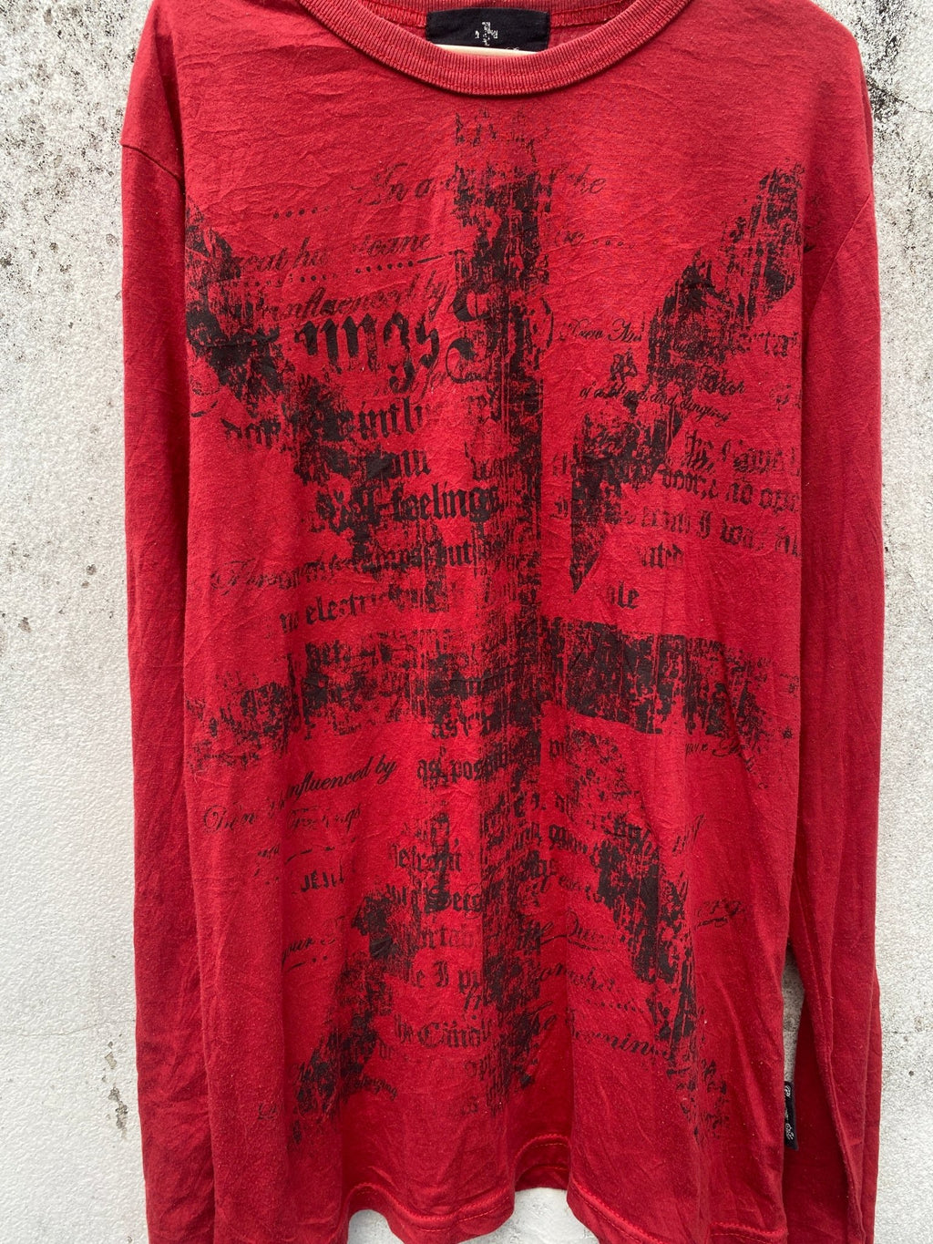 B2V - BG SHO RED - T༒ vintage streetwear thrift y2k clothing by B2V_BAD2WEAR