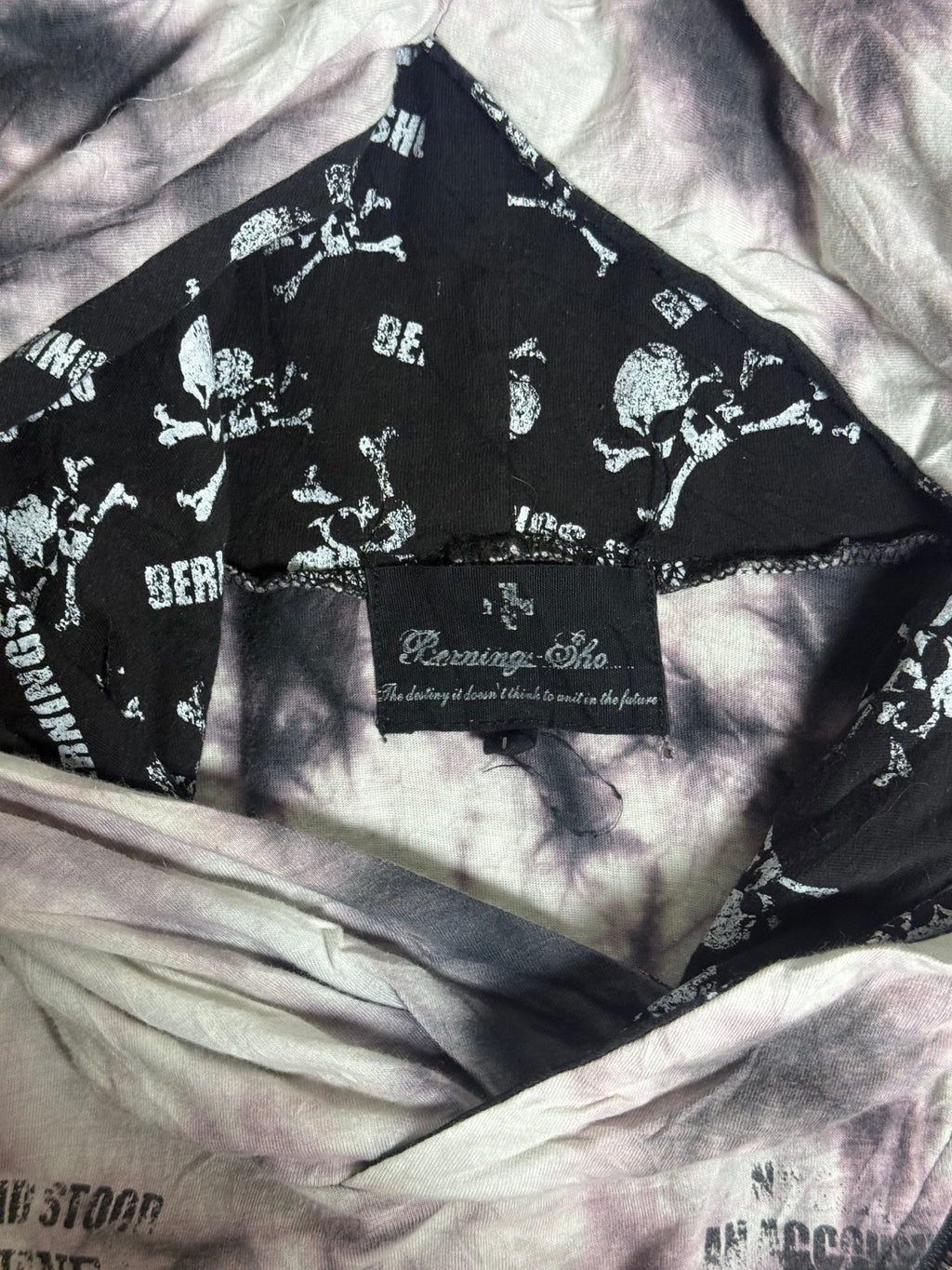 B2V - BG SHO SKULL HOODIE ༒ vintage streetwear thrift y2k clothing by B2V_BAD2WEAR