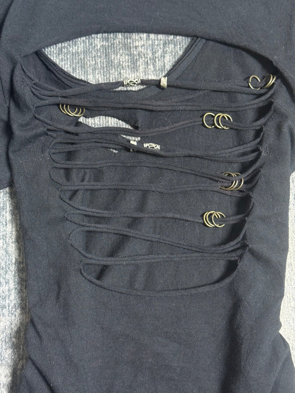 B2V - BLACK JP SHIRT༒ vintage streetwear thrift y2k clothing by B2V_BAD2WEAR
