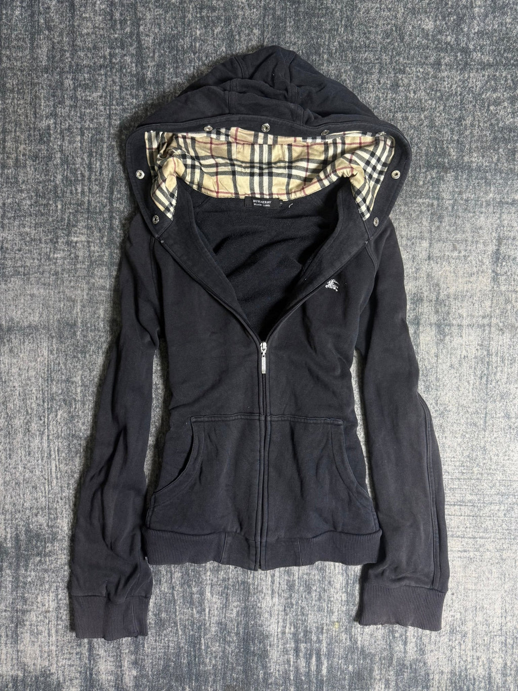B2V - BURBERRY HOODIE༒ vintage streetwear thrift y2k clothing by B2V_BAD2WEAR