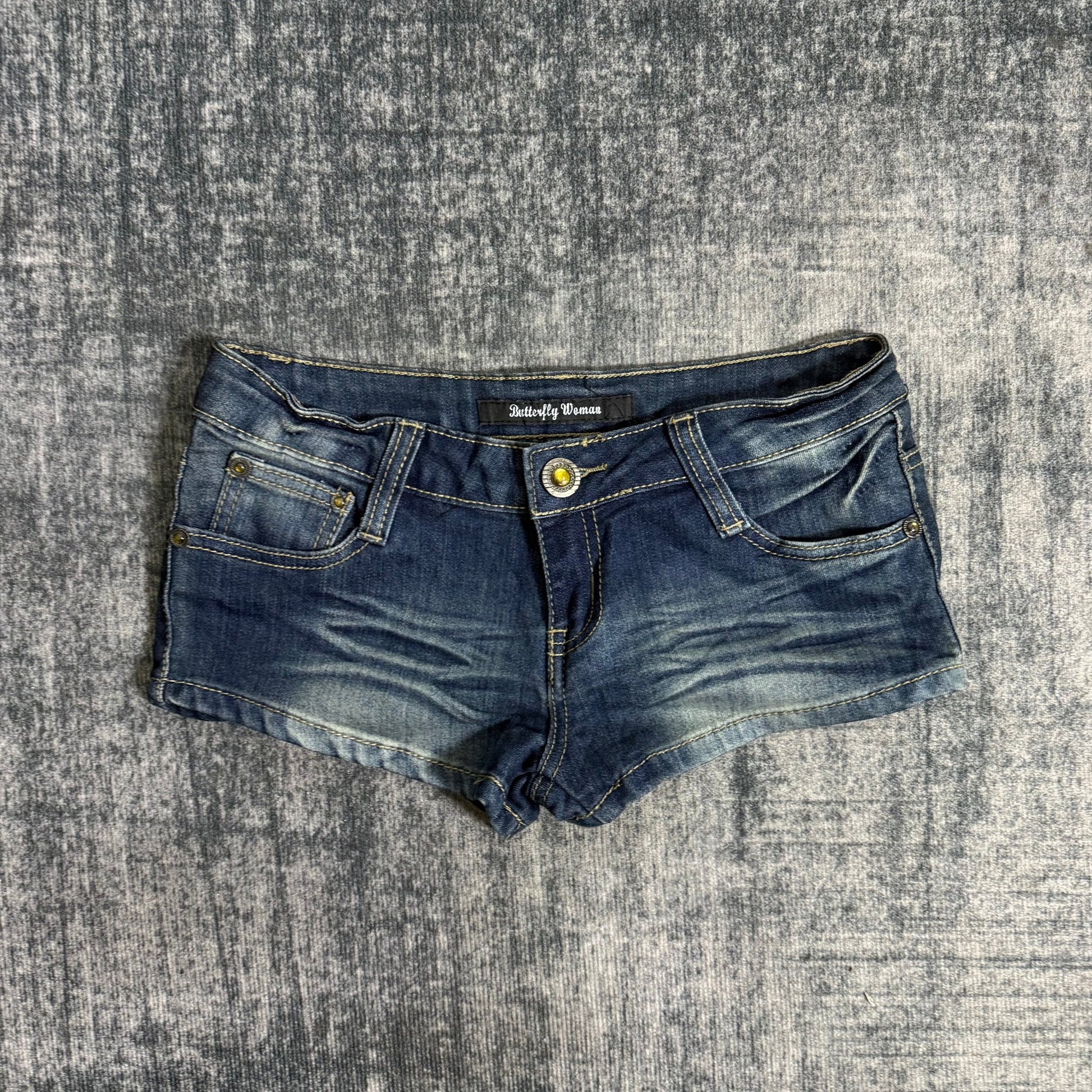 B2V - BUTTERFLY SHORT༒ vintage streetwear thrift y2k clothing by B2V_BAD2WEAR