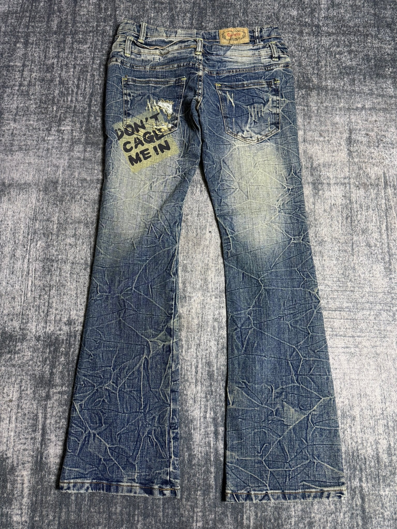 B2V - CALVIS JEAN༒ vintage streetwear thrift y2k clothing by B2V_BAD2WEAR