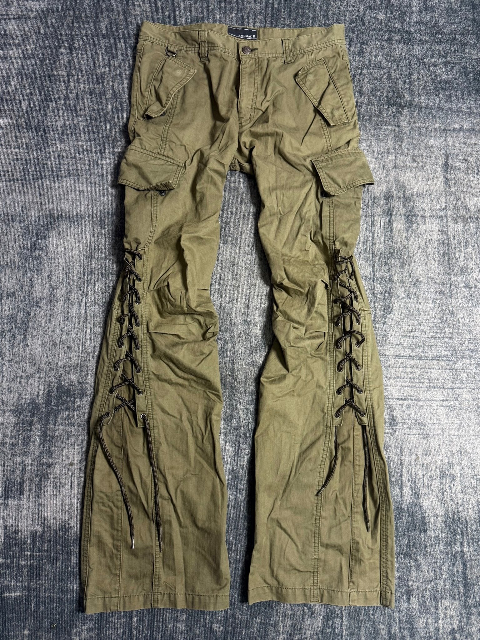 B2V - CHIL CARGO PANT༒ vintage streetwear thrift y2k clothing by B2V_BAD2WEAR