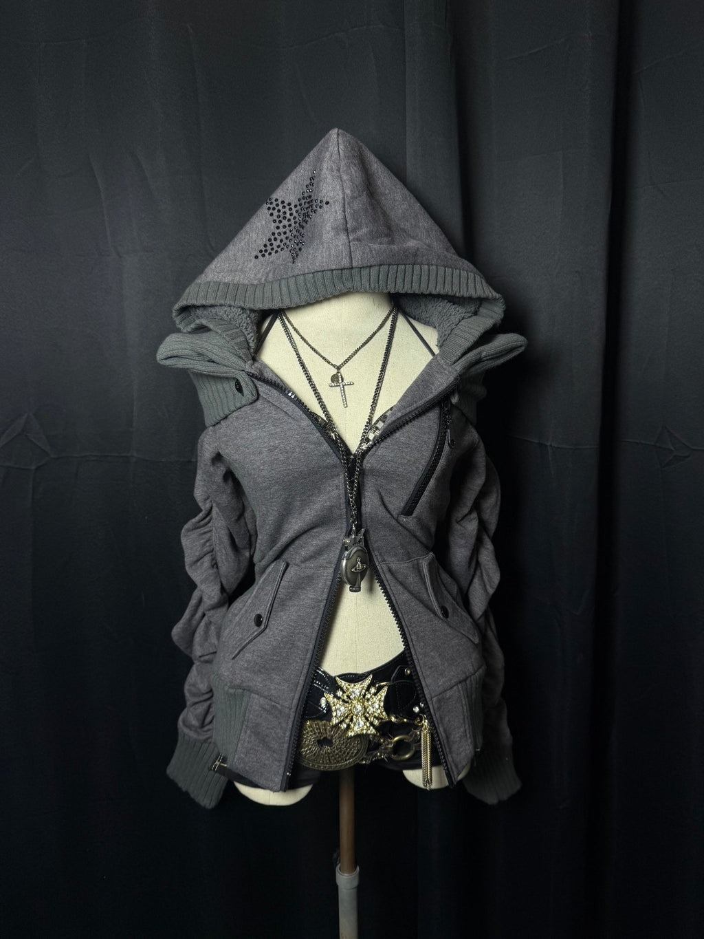 B2V - CHU XXX HOODIE ༒ vintage streetwear thrift y2k clothing by B2V_BAD2WEAR