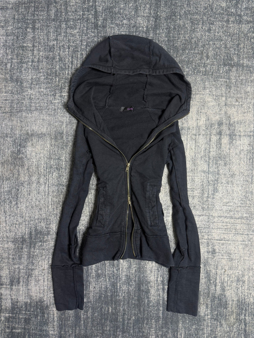 B2V - CLUMZY HOODIE༒ vintage streetwear thrift y2k clothing by B2V_BAD2WEAR