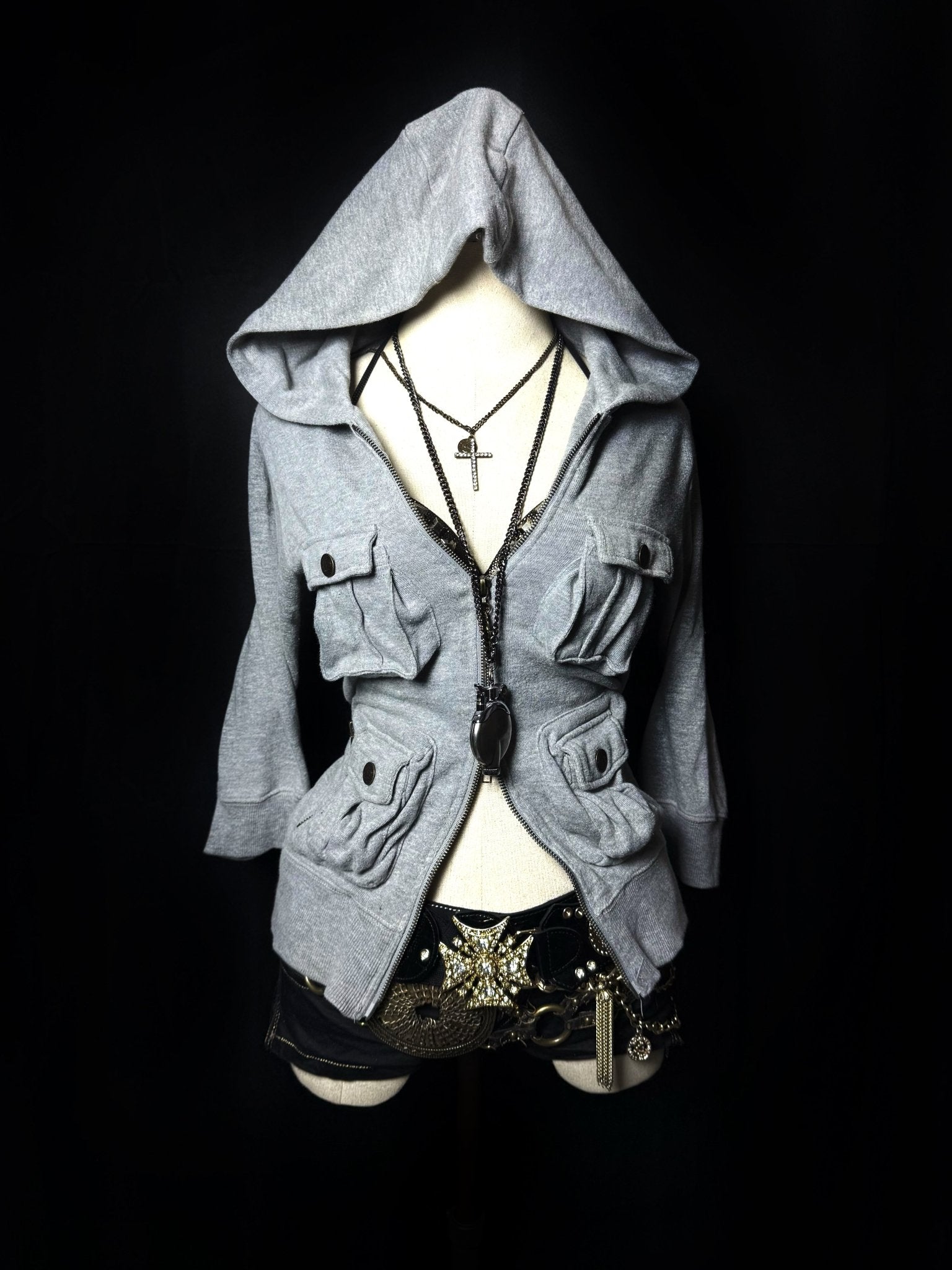 B2V - COLZ A HOODIE༒ vintage streetwear thrift y2k clothing by B2V_BAD2WEAR