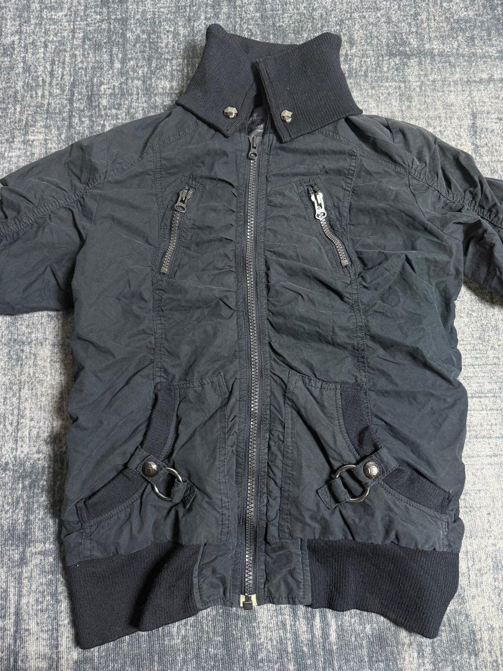 B2V - CORNFLEAK ZIP JACKET༒ vintage streetwear thrift y2k clothing by B2V_BAD2WEAR