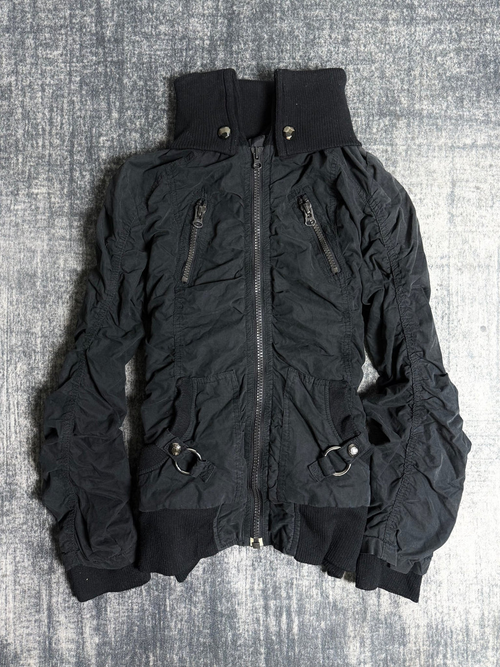 B2V - CORNFLEAK ZIP JACKET༒ vintage streetwear thrift y2k clothing by B2V_BAD2WEAR