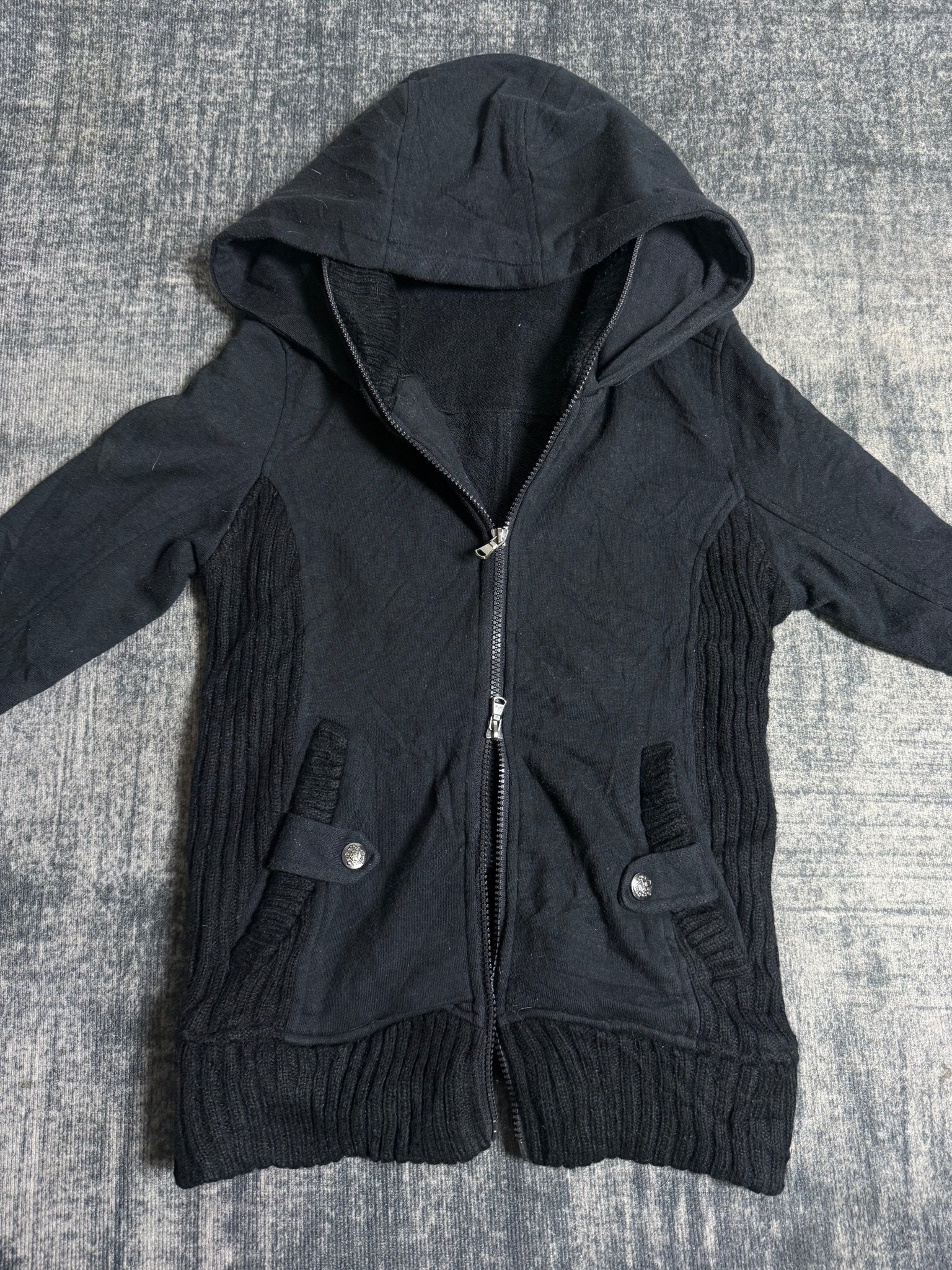 B2V - DAL DOUBLE ZIP JACKET༒ vintage streetwear thrift y2k clothing by B2V_BAD2WEAR