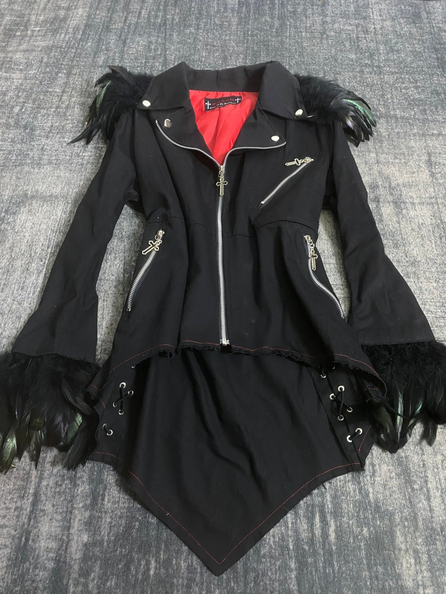B2V - DEATH - NOTE JACKET༒ vintage streetwear thrift y2k clothing by B2V_BAD2WEAR