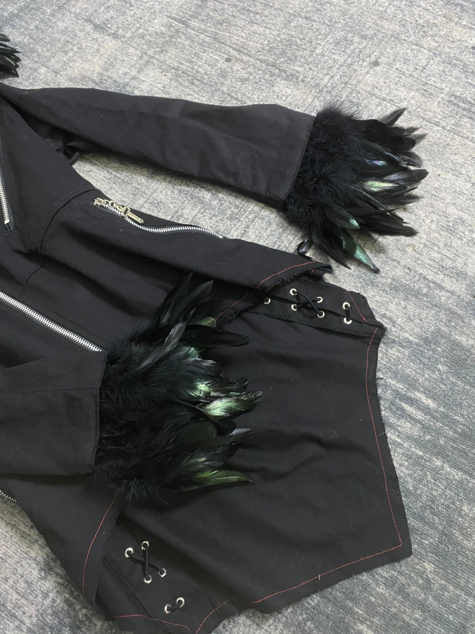 B2V - DEATH - NOTE JACKET༒ vintage streetwear thrift y2k clothing by B2V_BAD2WEAR