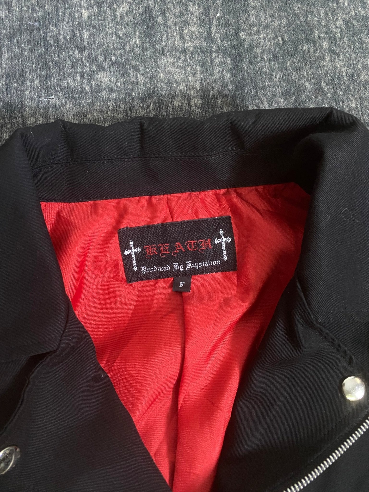 B2V - DEATH - NOTE JACKET༒ vintage streetwear thrift y2k clothing by B2V_BAD2WEAR