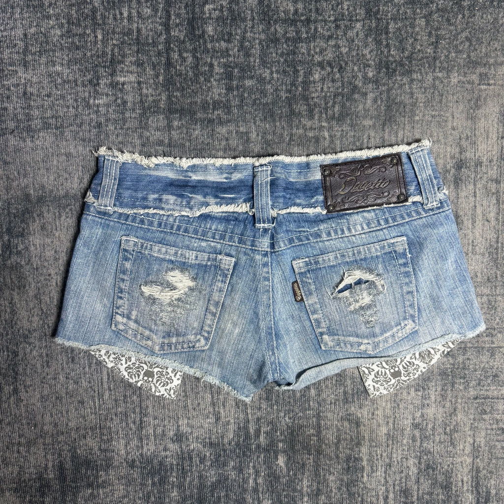 B2V - DGGETTO SHORT༒ SS34 vintage streetwear thrift y2k clothing by B2V_BAD2WEAR
