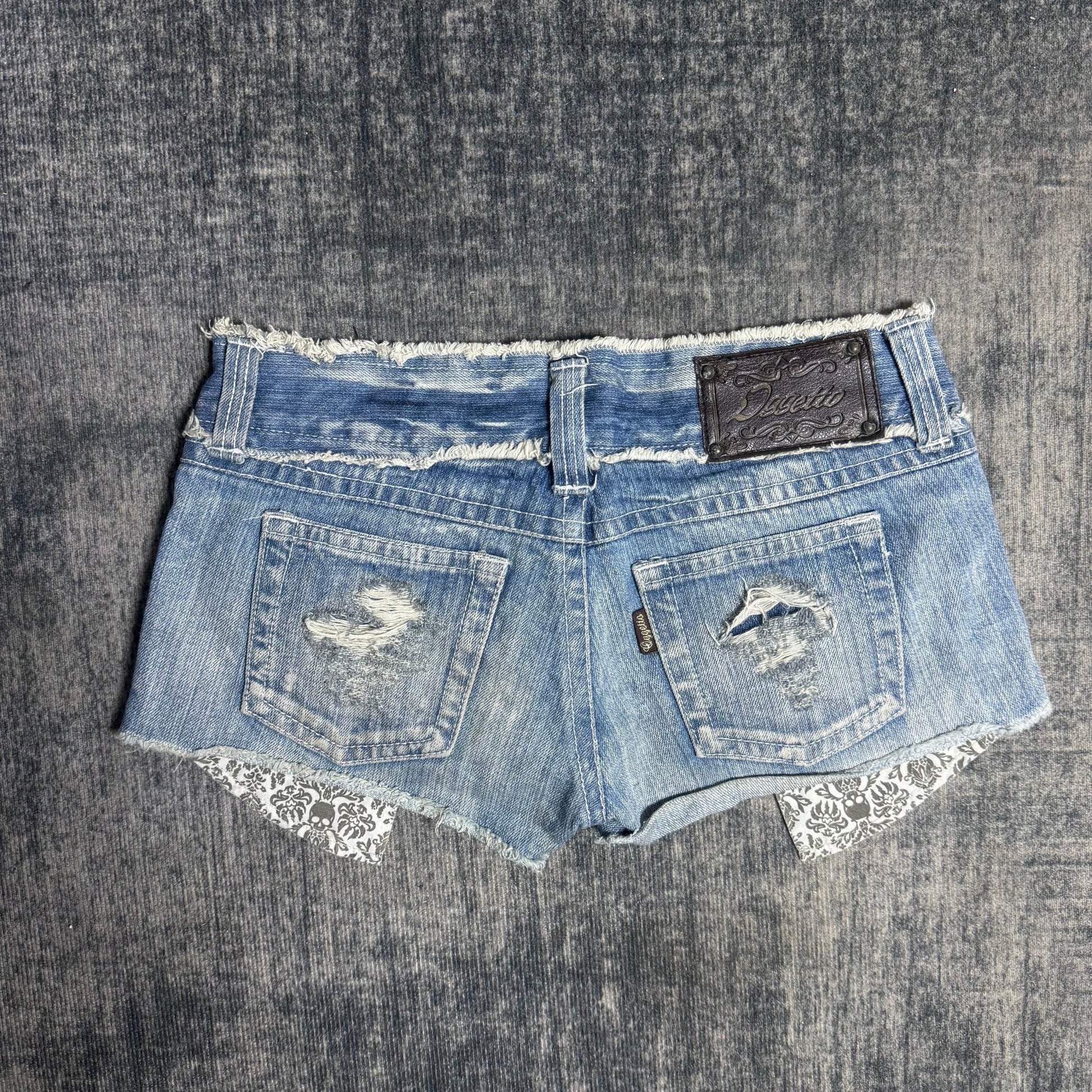 B2V - DGGETTO SHORT༒ SS34 vintage streetwear thrift y2k clothing by B2V_BAD2WEAR