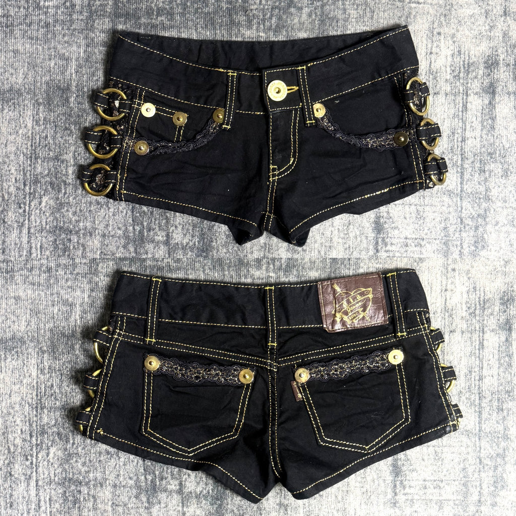 B2V - DIA SHORT༒ vintage streetwear thrift y2k clothing by B2V_BAD2WEAR