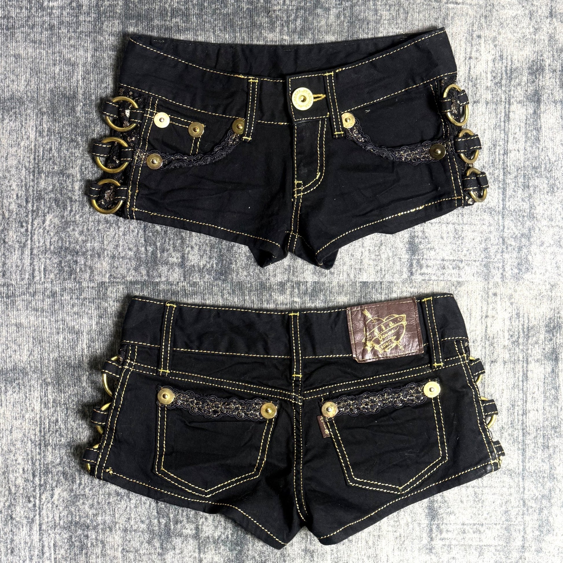 B2V - DIA SHORT༒ vintage streetwear thrift y2k clothing by B2V_BAD2WEAR