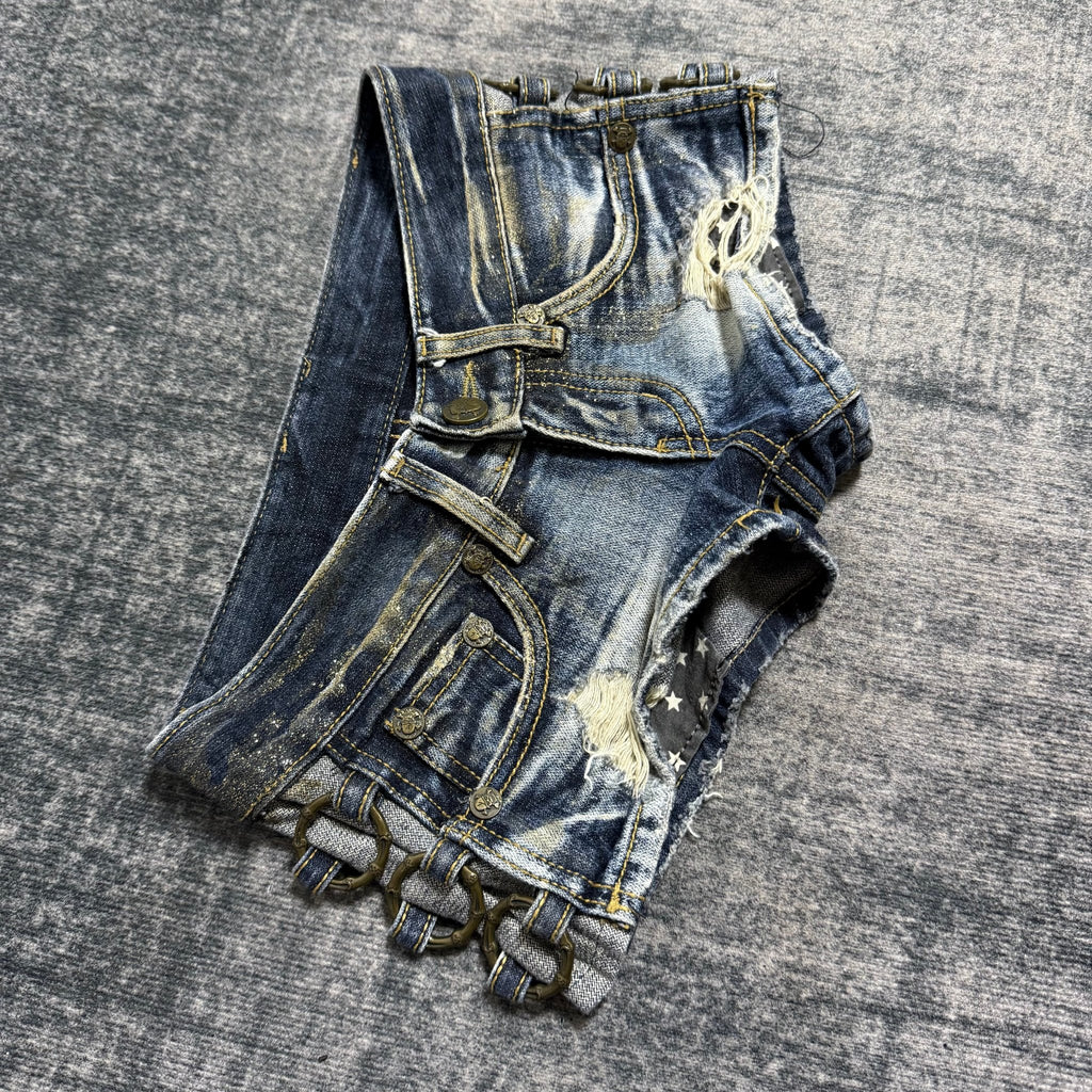 B2V - DIA SHORT༒ vintage streetwear thrift y2k clothing by B2V_BAD2WEAR