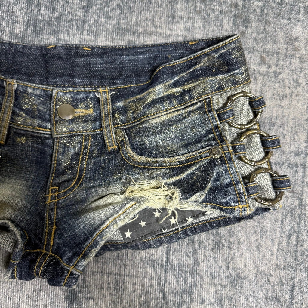 B2V - DIA SHORT༒ vintage streetwear thrift y2k clothing by B2V_BAD2WEAR