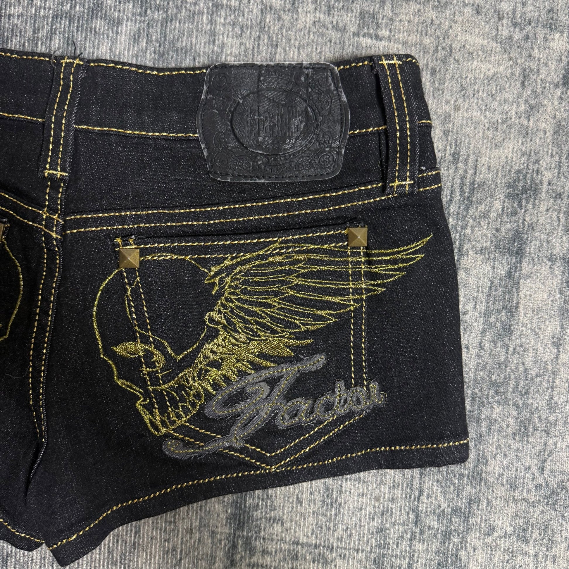 B2V - DIA SHORT༒ vintage streetwear thrift y2k clothing by B2V_BAD2WEAR