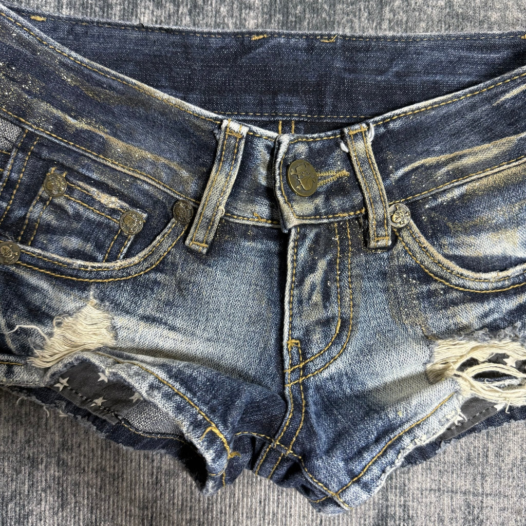 B2V - DIA SHORT༒ vintage streetwear thrift y2k clothing by B2V_BAD2WEAR