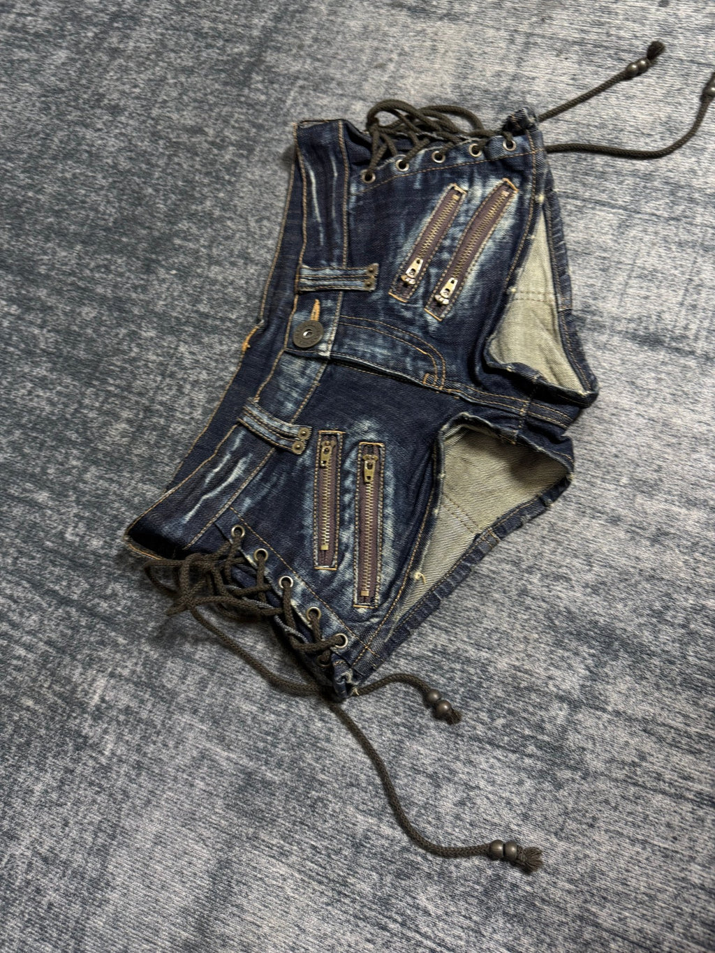 B2V - DIA SHORT༒ vintage streetwear thrift y2k clothing by B2V_BAD2WEAR
