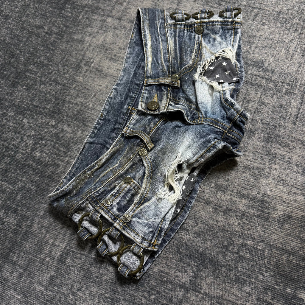 B2V D.I.A SHORTS ༒ vintage streetwear thrift y2k clothing by B2V_BAD2WEAR
