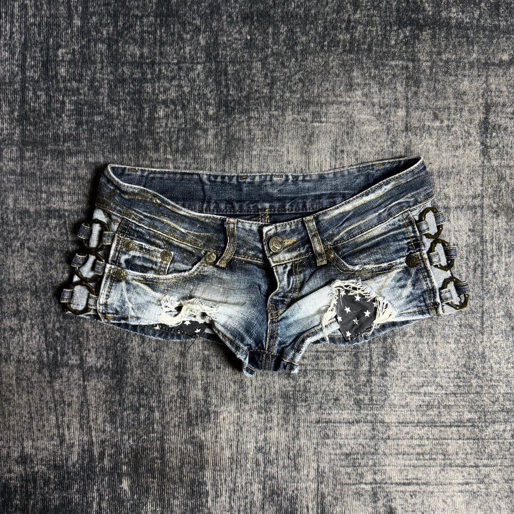 B2V D.I.A SHORTS ༒ vintage streetwear thrift y2k clothing by B2V_BAD2WEAR
