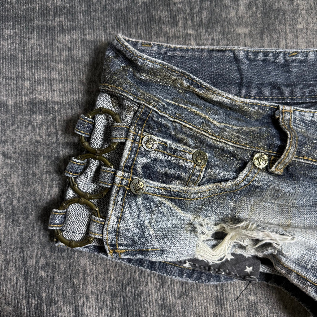 B2V D.I.A SHORTS ༒ vintage streetwear thrift y2k clothing by B2V_BAD2WEAR