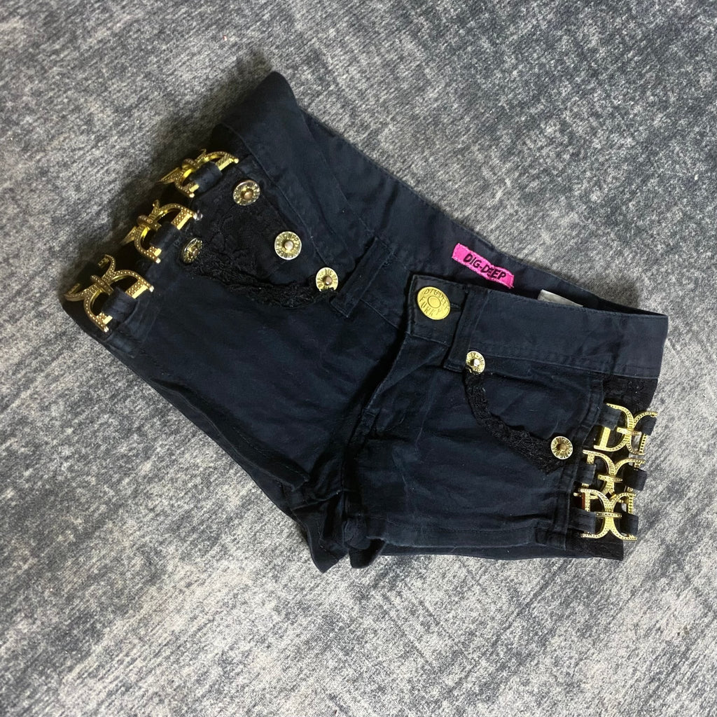 B2V - DIG DEEP SHORT༒ vintage streetwear thrift y2k clothing by B2V_BAD2WEAR