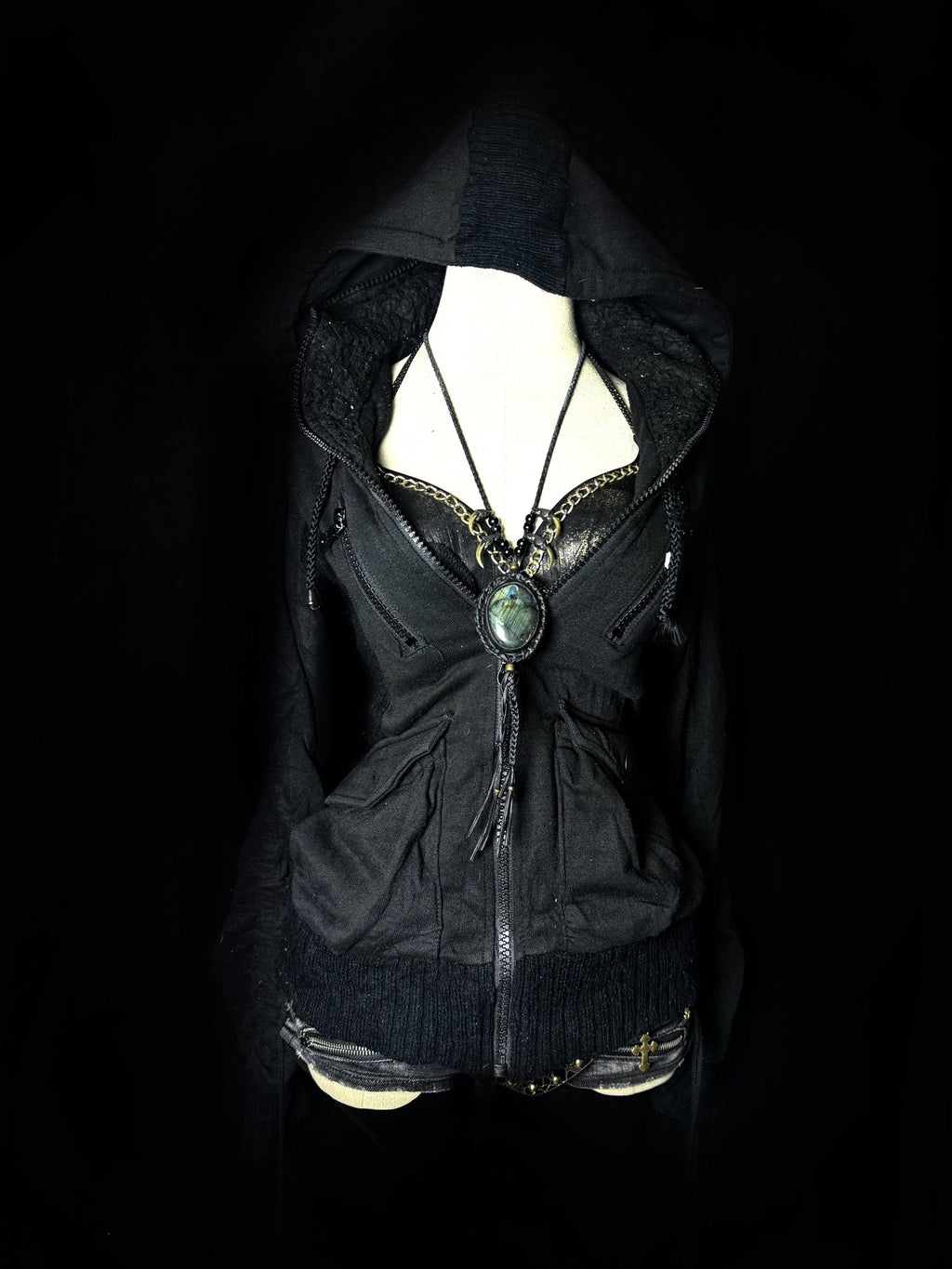B2V - DIG DEEP ZIP UPJACKET༒hold by Senua vintage streetwear thrift y2k clothing by B2V_BAD2WEAR
