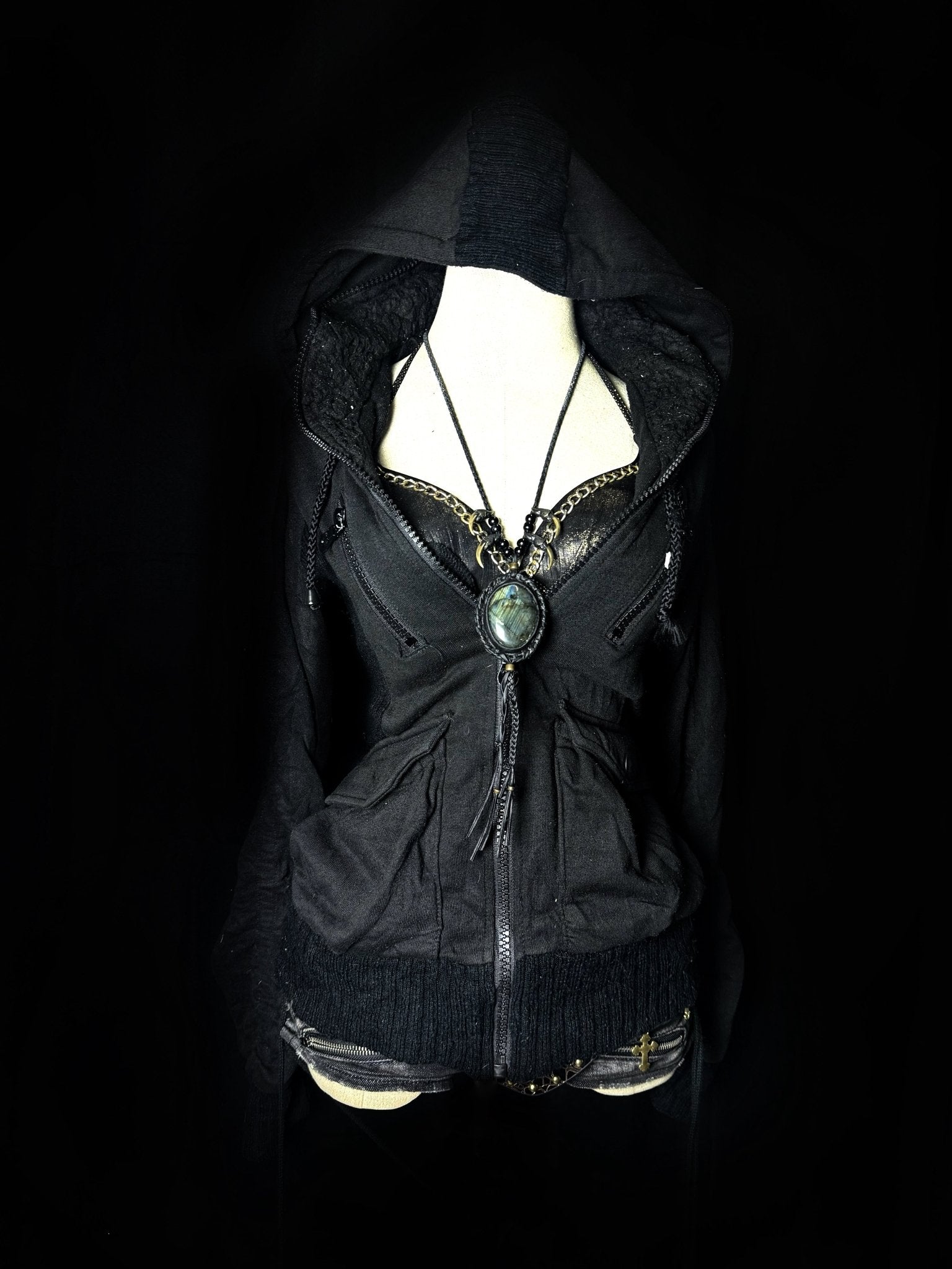 B2V - DIG DEEP ZIP UPJACKET༒hold by Senua vintage streetwear thrift y2k clothing by B2V_BAD2WEAR