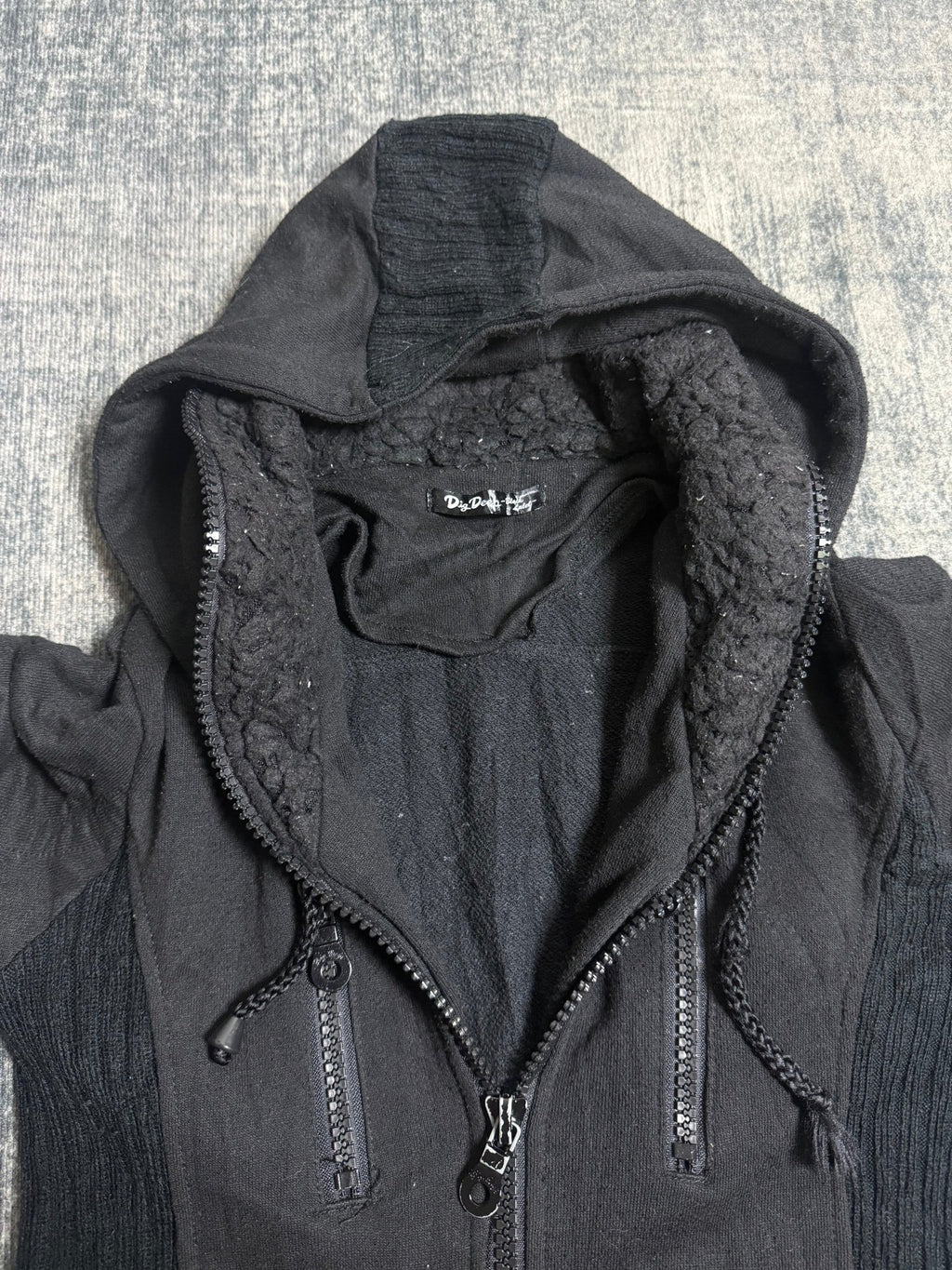 B2V - DIG DEEP ZIP UPJACKET༒hold by Senua vintage streetwear thrift y2k clothing by B2V_BAD2WEAR