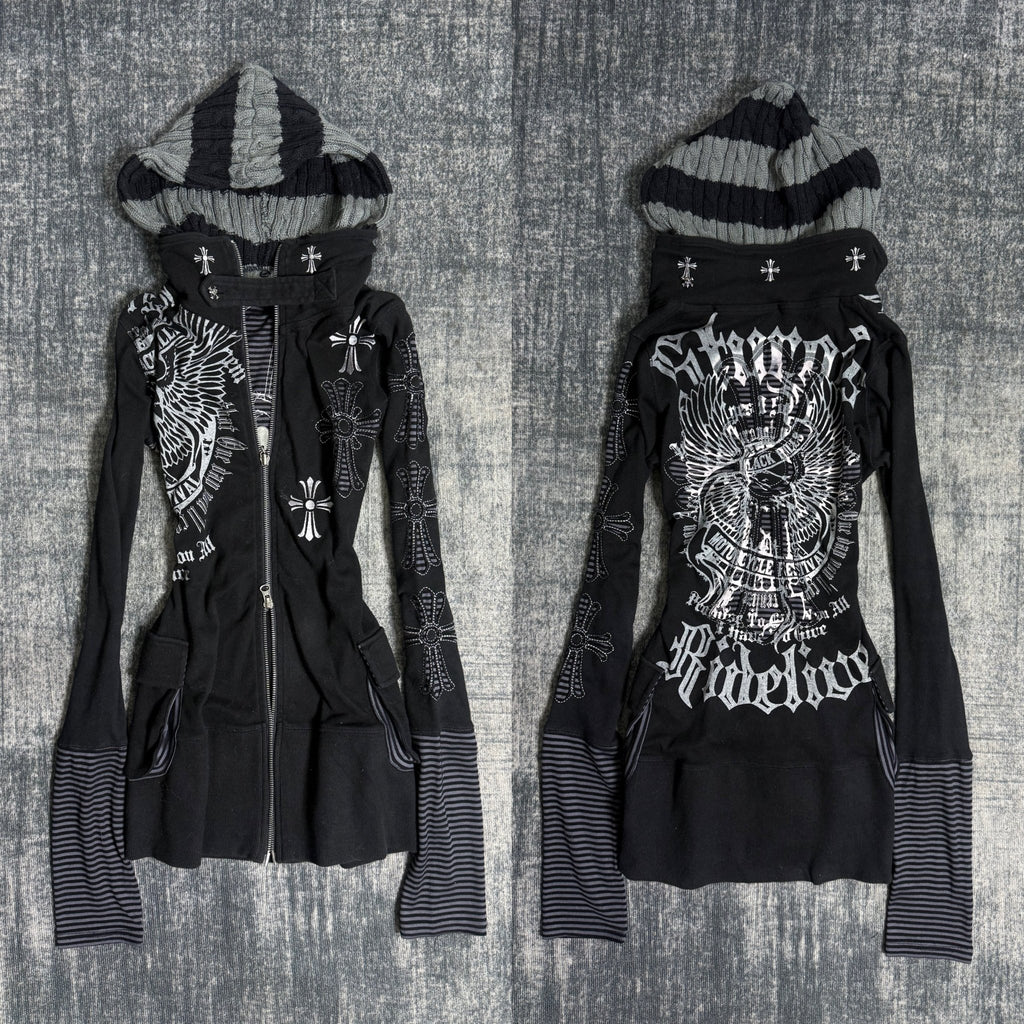 B2V - DURER HOODIE(2)༒ *RARE * vintage streetwear thrift y2k clothing by B2V_BAD2WEAR