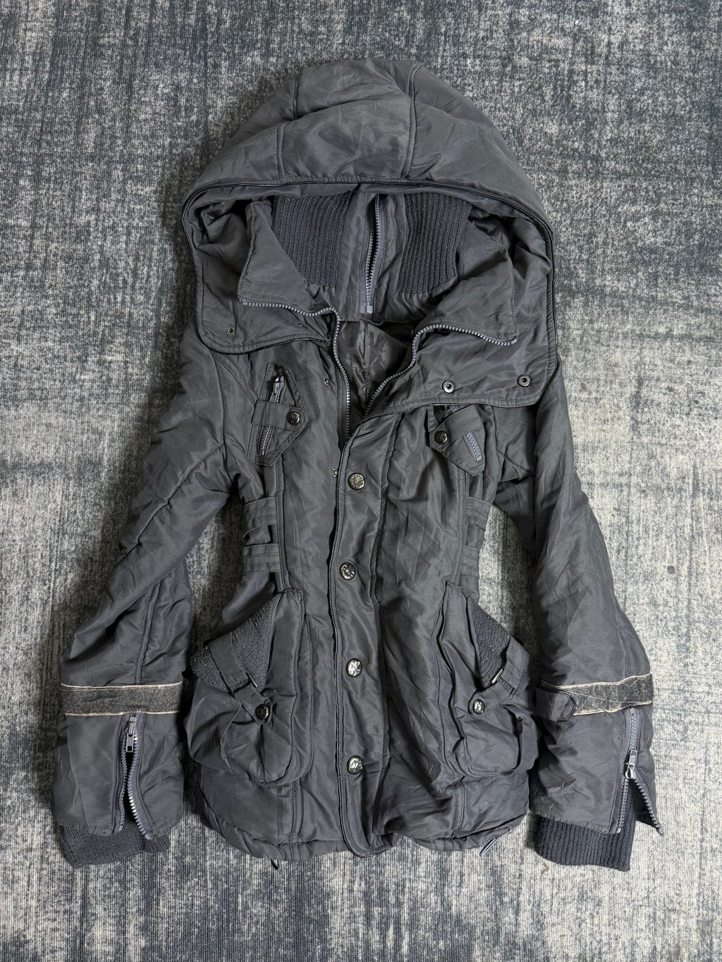 B2V - EDGELINE JACKET ༒ vintage streetwear thrift y2k clothing by B2V_BAD2WEAR