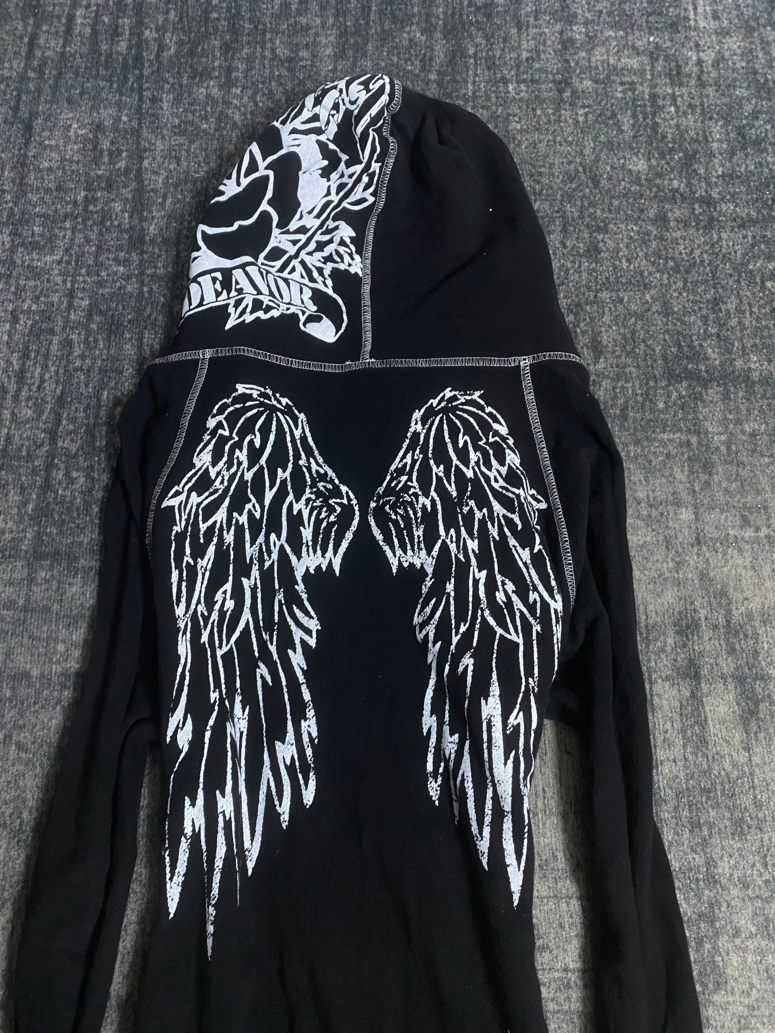 B2V - ESCEAPE HOODIE༒ vintage streetwear thrift y2k clothing by B2V_BAD2WEAR