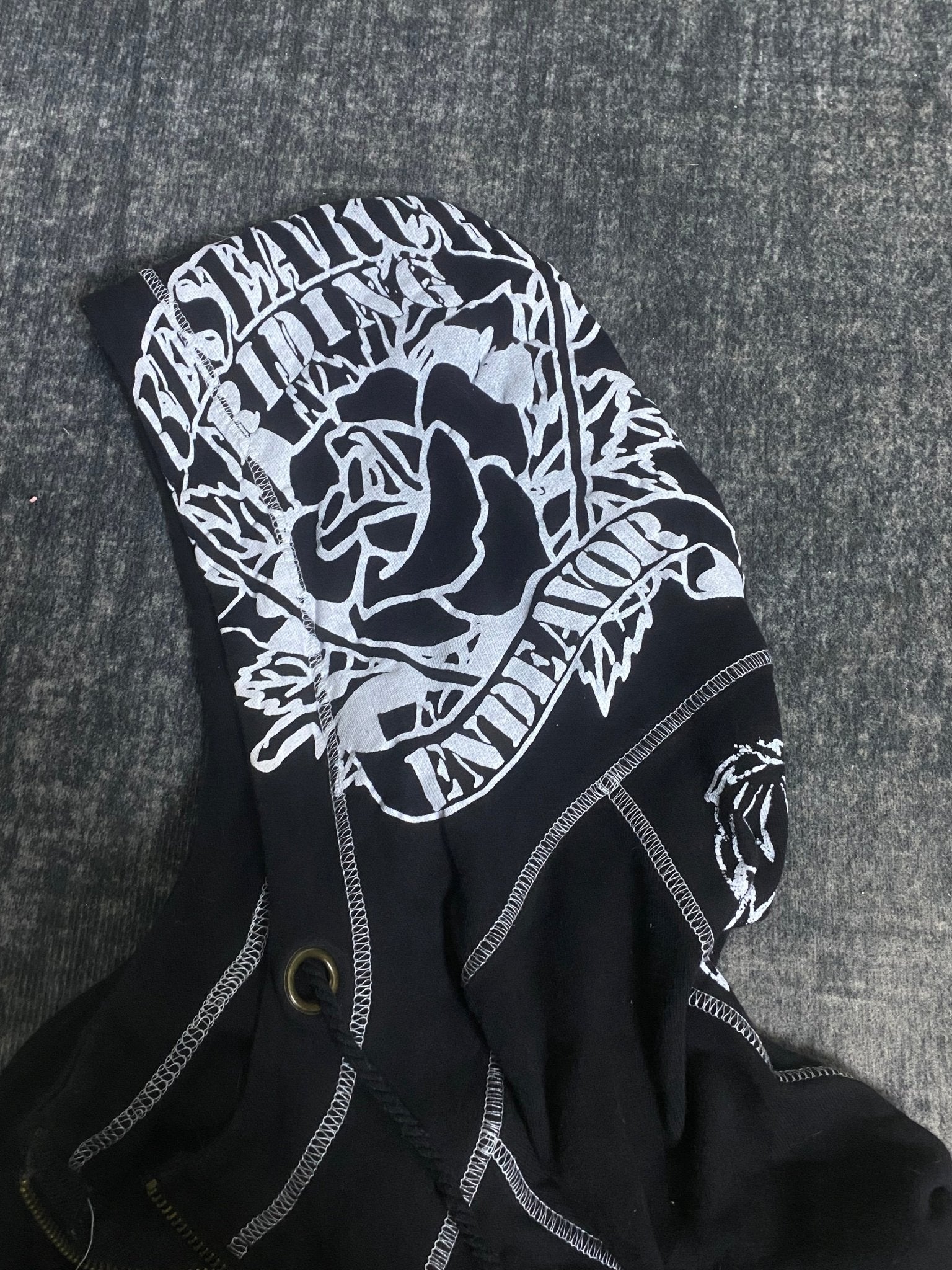 B2V - ESCEAPE HOODIE༒ vintage streetwear thrift y2k clothing by B2V_BAD2WEAR
