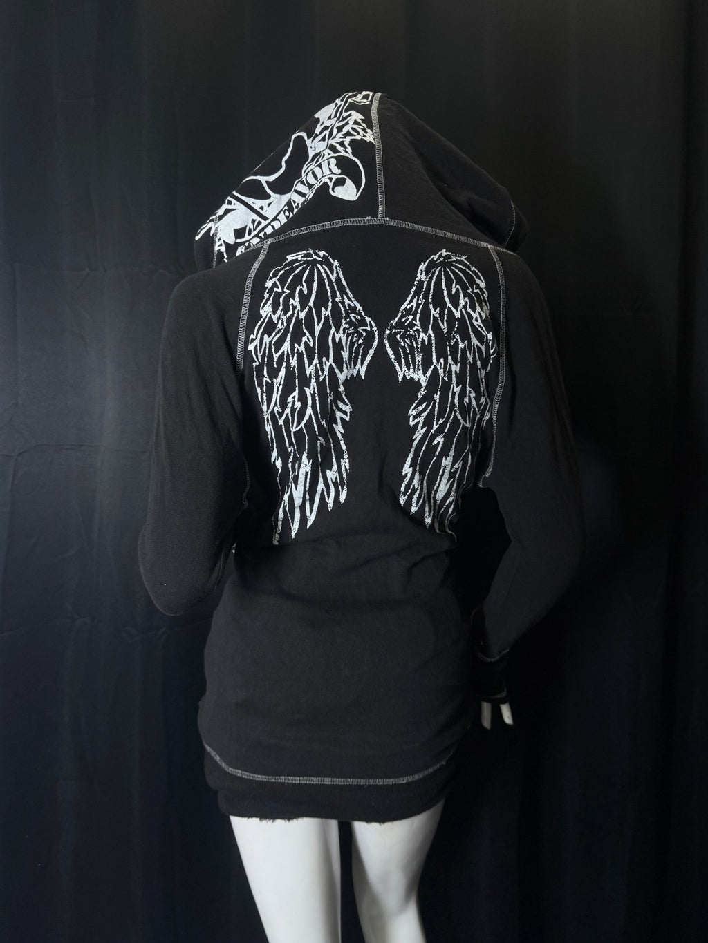 B2V - ESCEAPE HOODIE༒ vintage streetwear thrift y2k clothing by B2V_BAD2WEAR