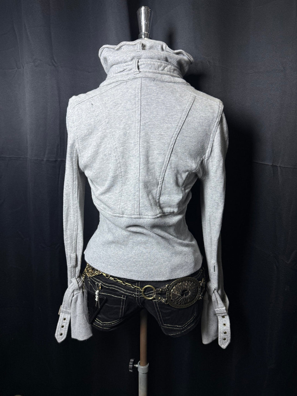 B2V - GHOST OF HARLEM 4ZIPPER JACKET༒ *RaRE* vintage streetwear thrift y2k clothing by B2V_BAD2WEAR