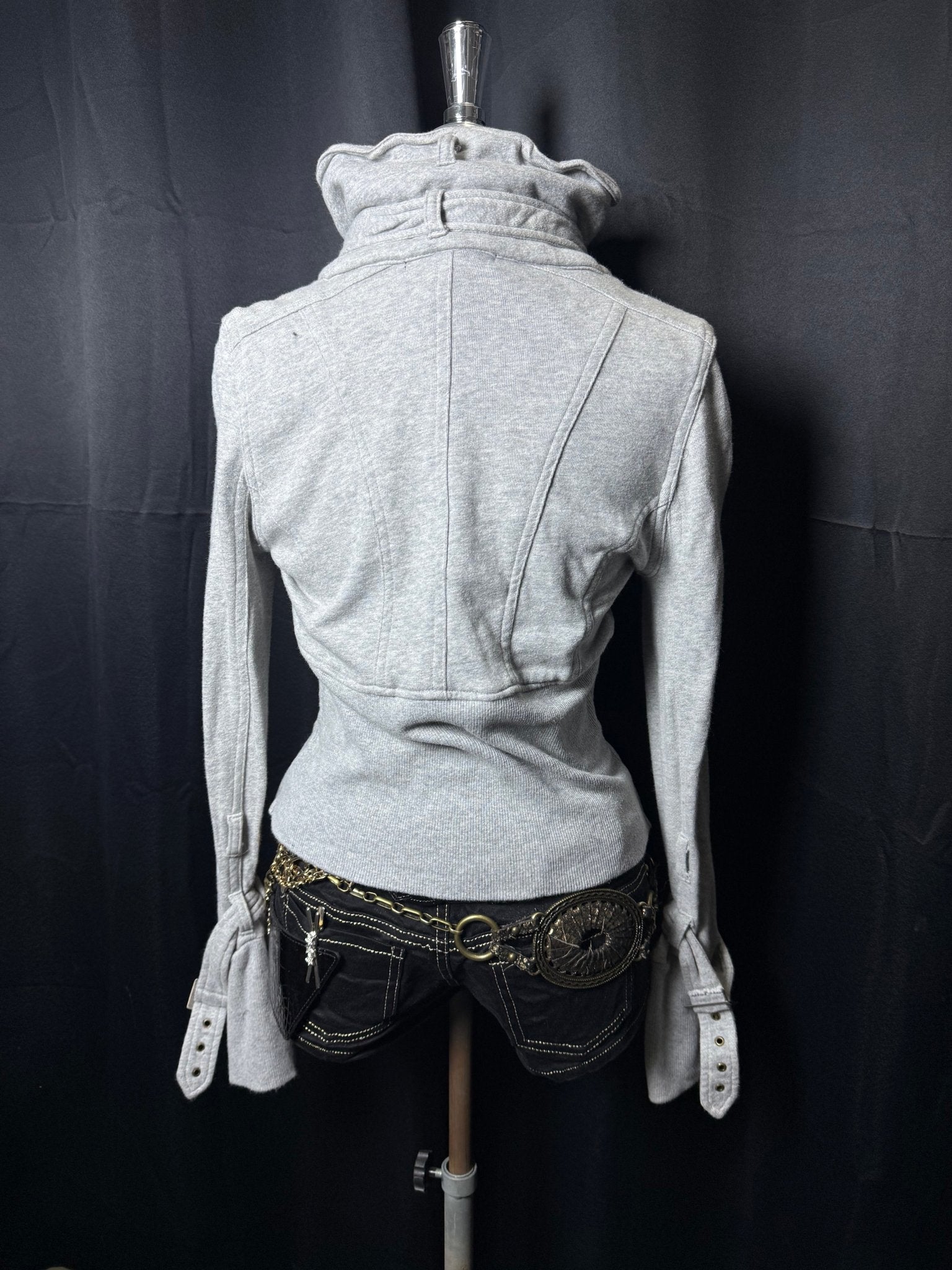 B2V - GHOST OF HARLEM 4ZIPPER JACKET༒ *RaRE* vintage streetwear thrift y2k clothing by B2V_BAD2WEAR