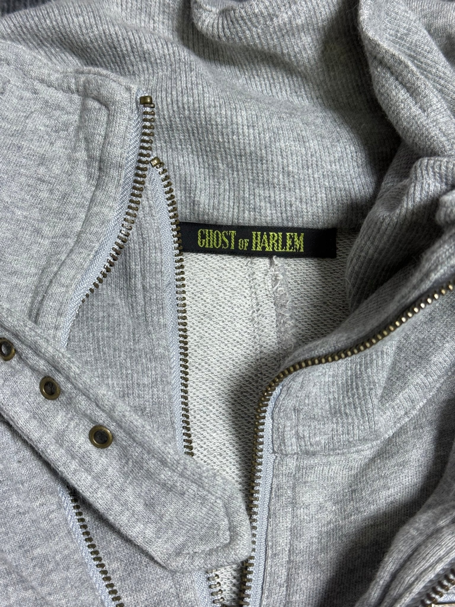 B2V - GHOST OF HARLEM 4ZIPPER JACKET༒ *RaRE* vintage streetwear thrift y2k clothing by B2V_BAD2WEAR