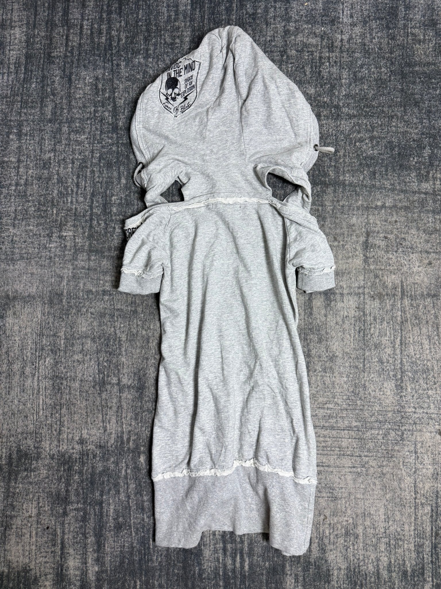 B2V - GHOST OF HARLEM HOODIE༒ vintage streetwear thrift y2k clothing by B2V_BAD2WEAR