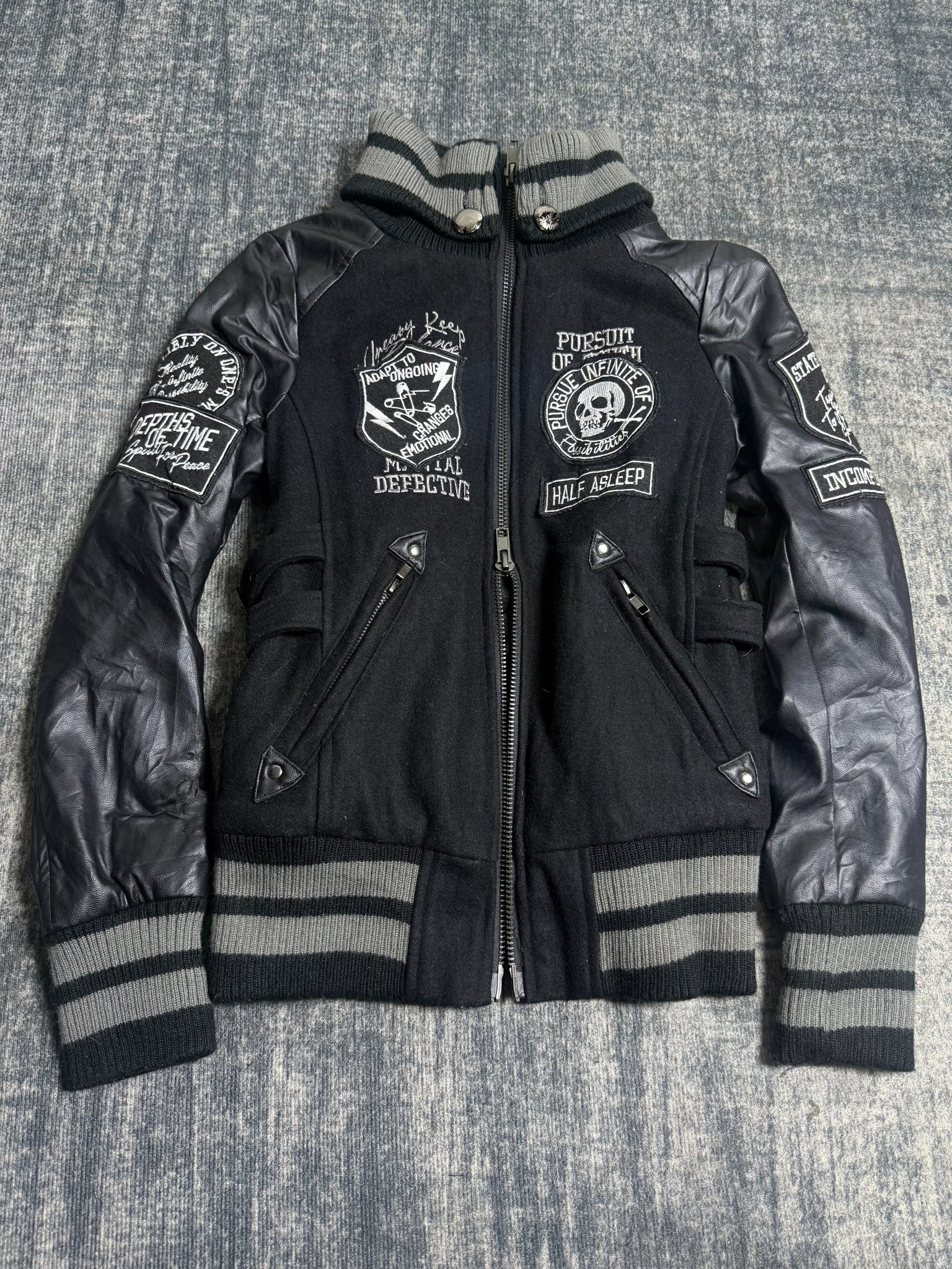 B2V - GHOST OF HARLEM JACKET ༒ vintage streetwear thrift y2k clothing by B2V_BAD2WEAR