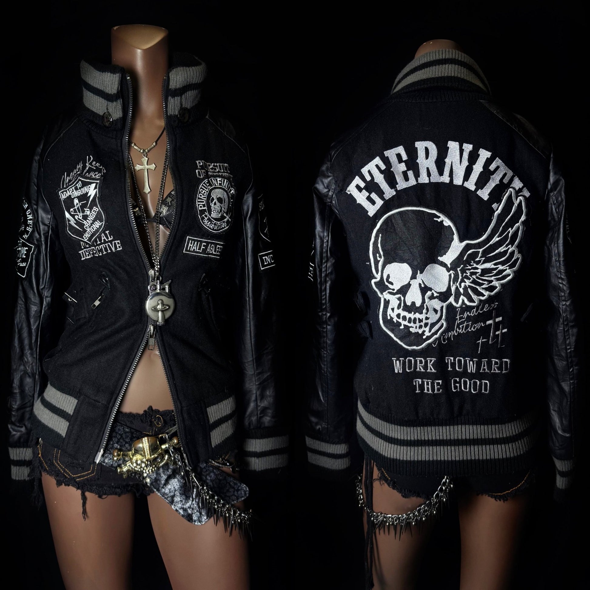 B2V - GHOST OF HARLEM JACKET ༒ vintage streetwear thrift y2k clothing by B2V_BAD2WEAR