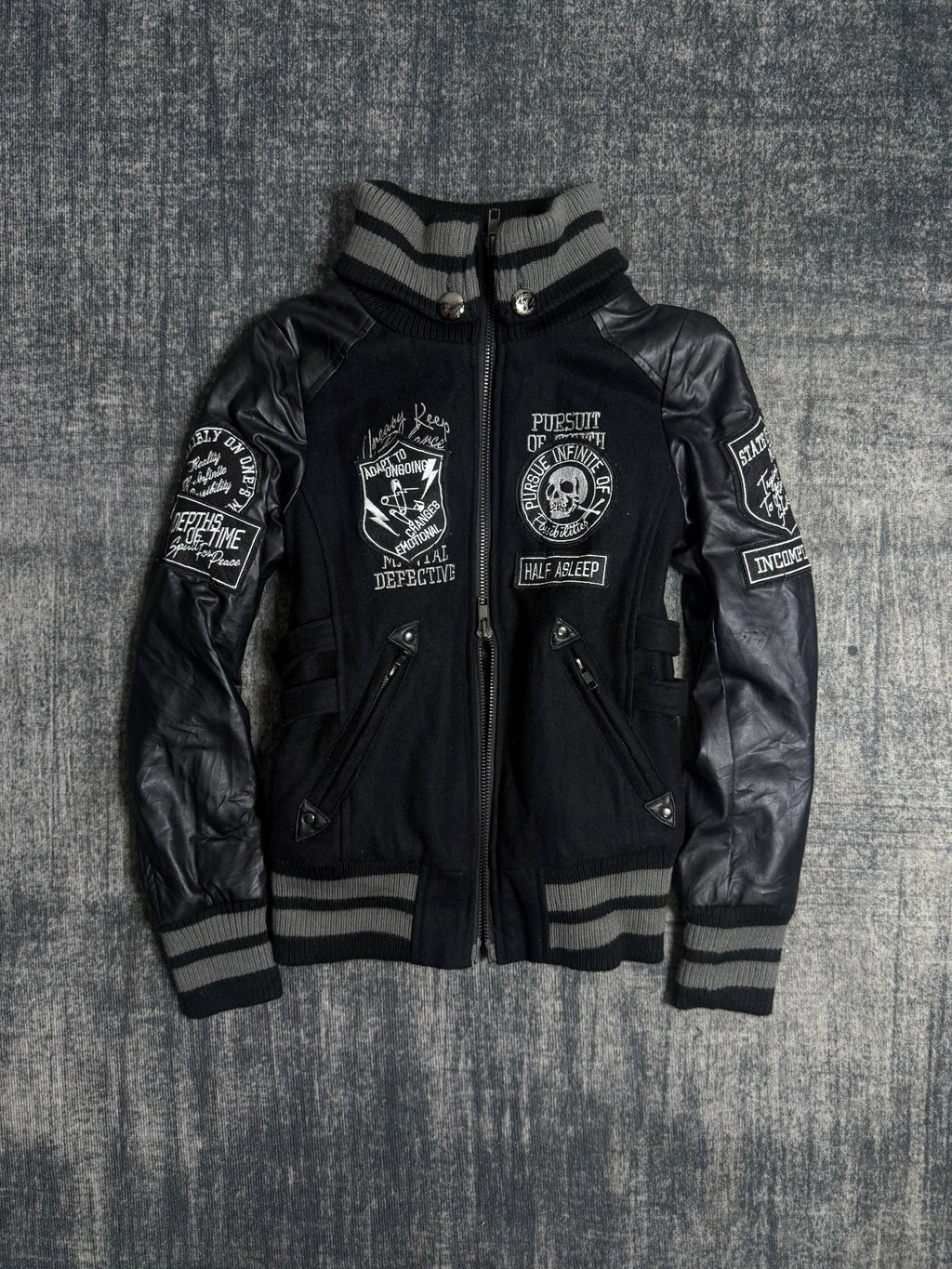 B2V - GHOST OF HARLEM JACKET ༒ vintage streetwear thrift y2k clothing by B2V_BAD2WEAR