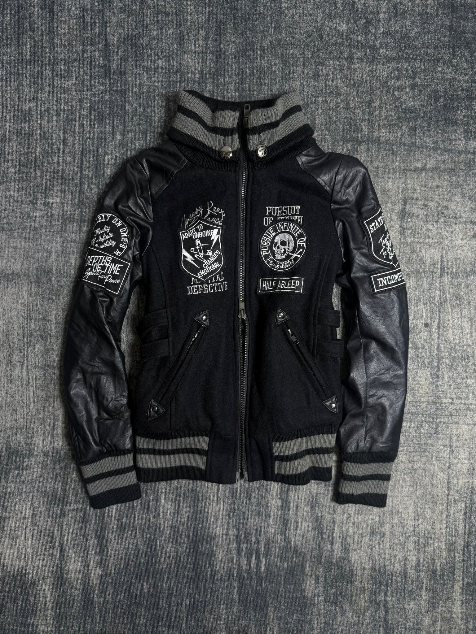 B2V - GHOST OF HARLEM JACKET ༒ vintage streetwear thrift y2k clothing by B2V_BAD2WEAR