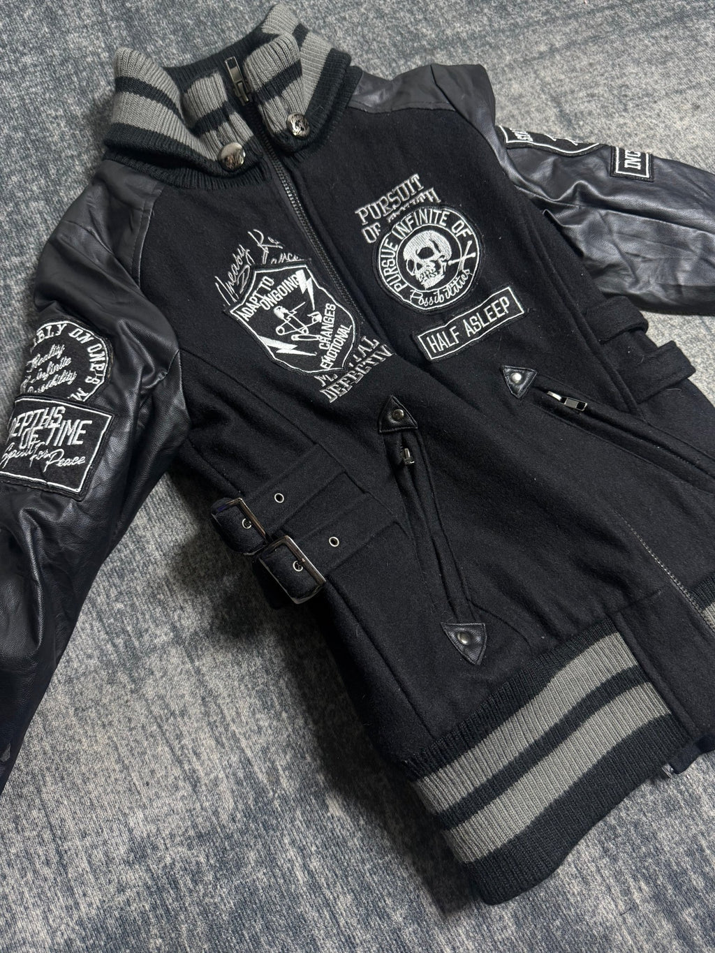 B2V - GHOST OF HARLEM JACKET ༒ vintage streetwear thrift y2k clothing by B2V_BAD2WEAR
