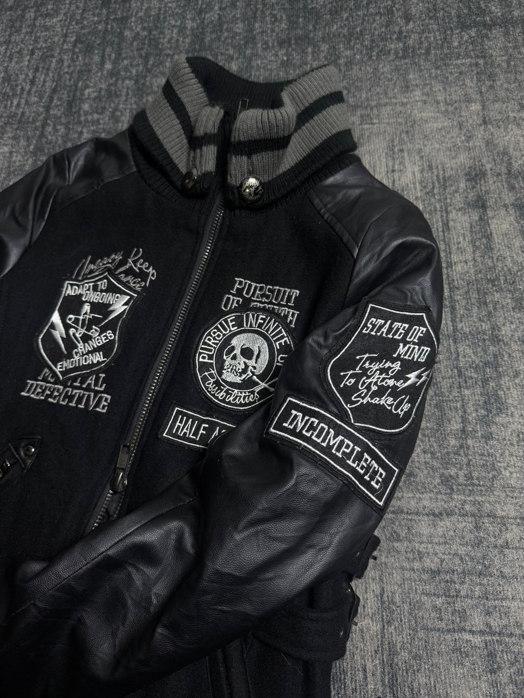 B2V - GHOST OF HARLEM JACKET ༒ vintage streetwear thrift y2k clothing by B2V_BAD2WEAR