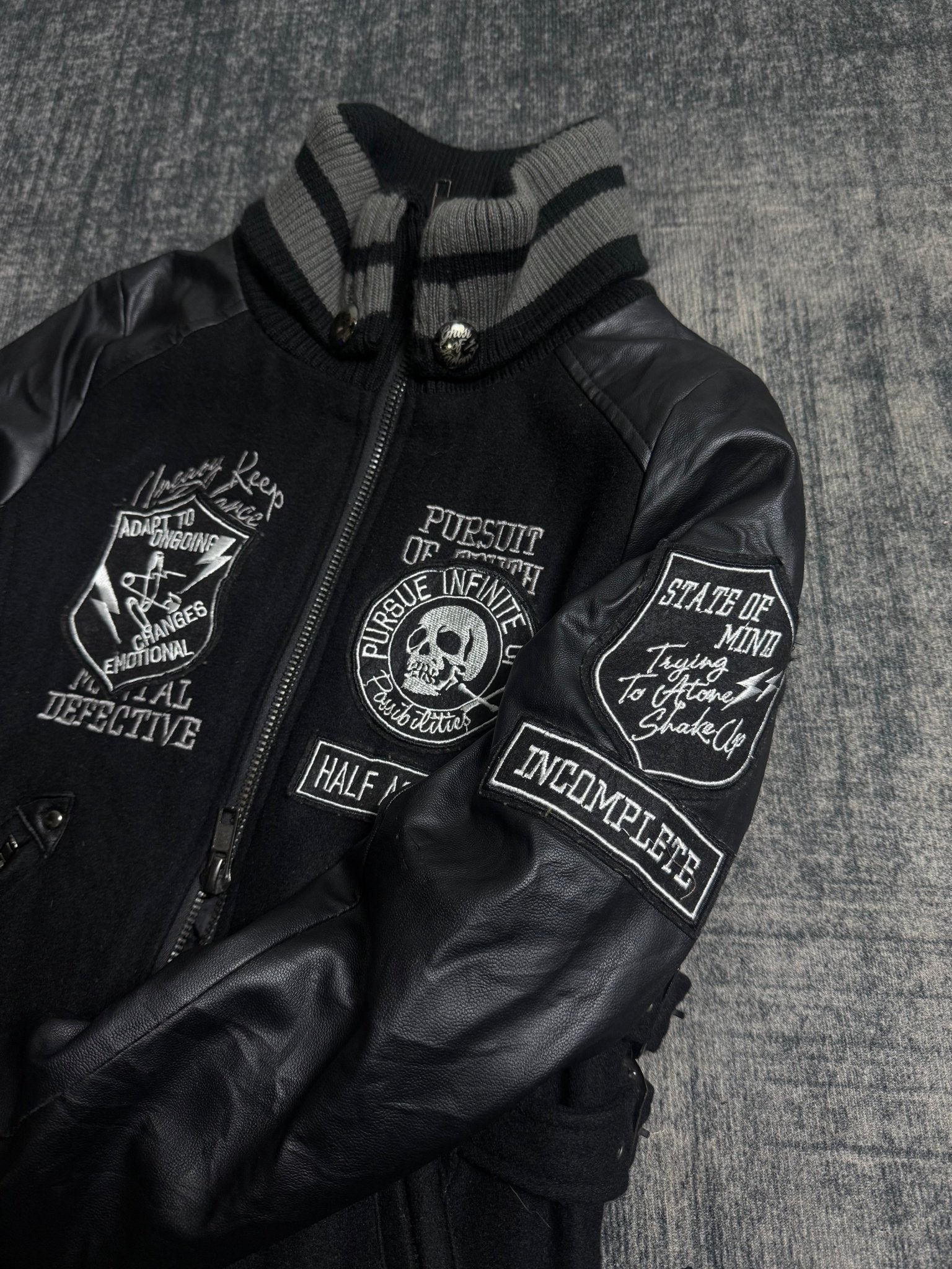 B2V - GHOST OF HARLEM JACKET ༒ vintage streetwear thrift y2k clothing by B2V_BAD2WEAR