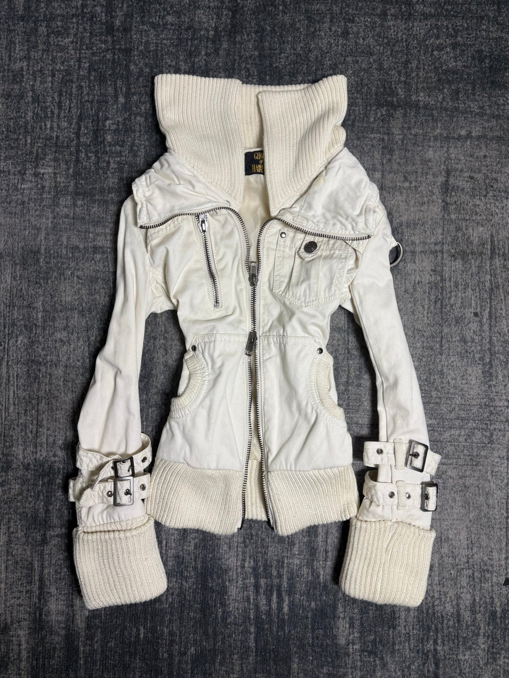 B2V - GHOST OF HARLEM JACKET༒ *RARE* vintage streetwear thrift y2k clothing by B2V_BAD2WEAR